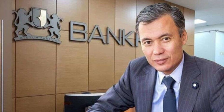 Why was a banker for the Nazarbayev family released in September 2025?